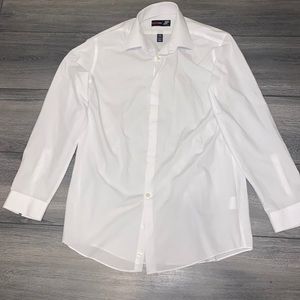 jf j.ferrar Button Down Shirt | Slim | M (15-15.5 | 32-33)